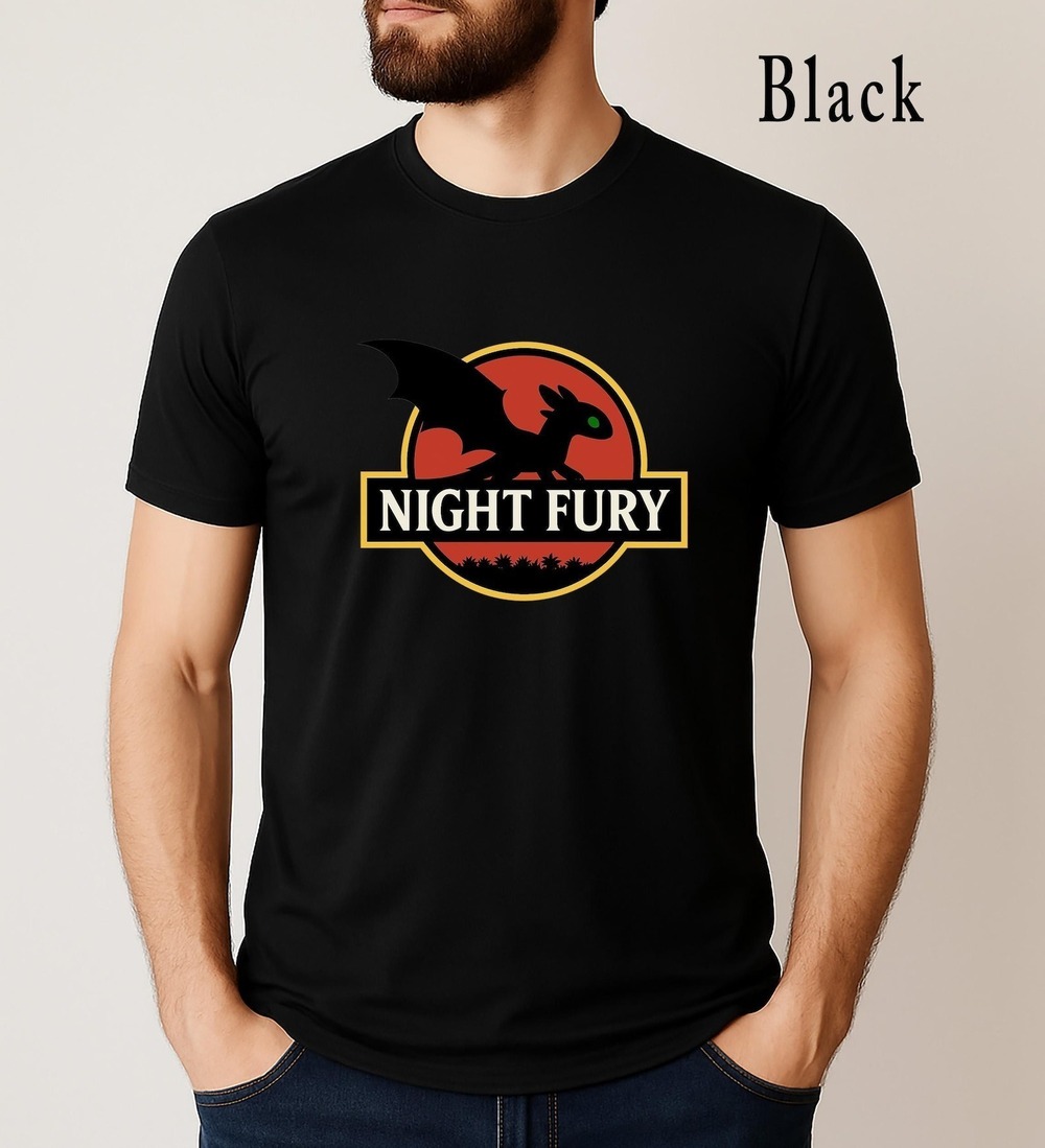 Night Fury T-Shirt How To Train Your Dragon Fan